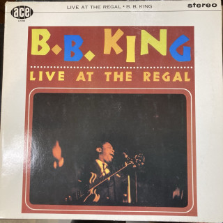 B.B. King - Live At The Regal (UK/1983) LP (VG+/VG+) -blues-